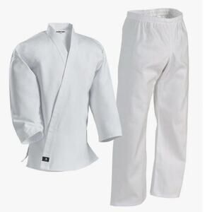 New CENTURY White 6oz Lightweight Student Youth Uniform Martial Art Gi Belt Pant
